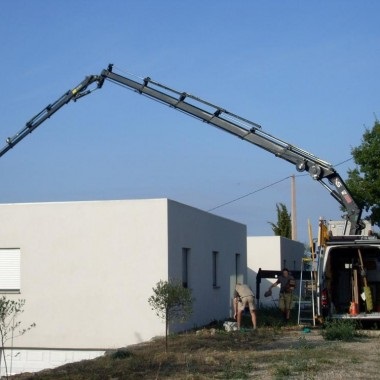 installation de grandes vitres