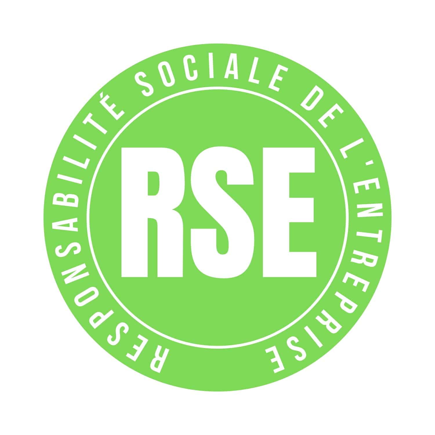 Symbole RSE responsabilité sociétale des entreprises vitrié assurance axa