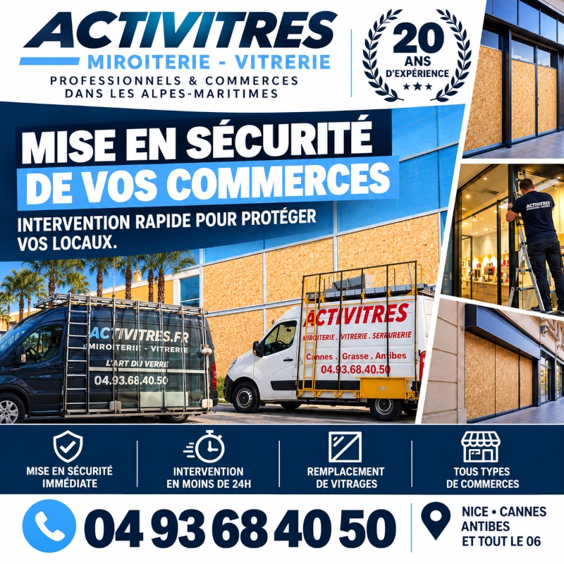 Mise en sécurité des commerces